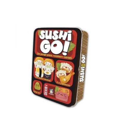 Sushi go! juego de cartas.