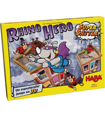 HABA-ren  Rhino Hero mahai...